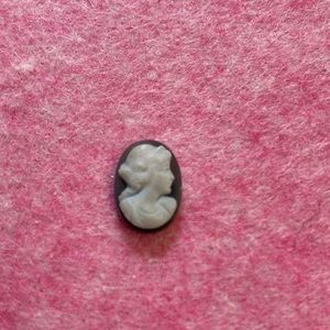 Black Authentic Cameo